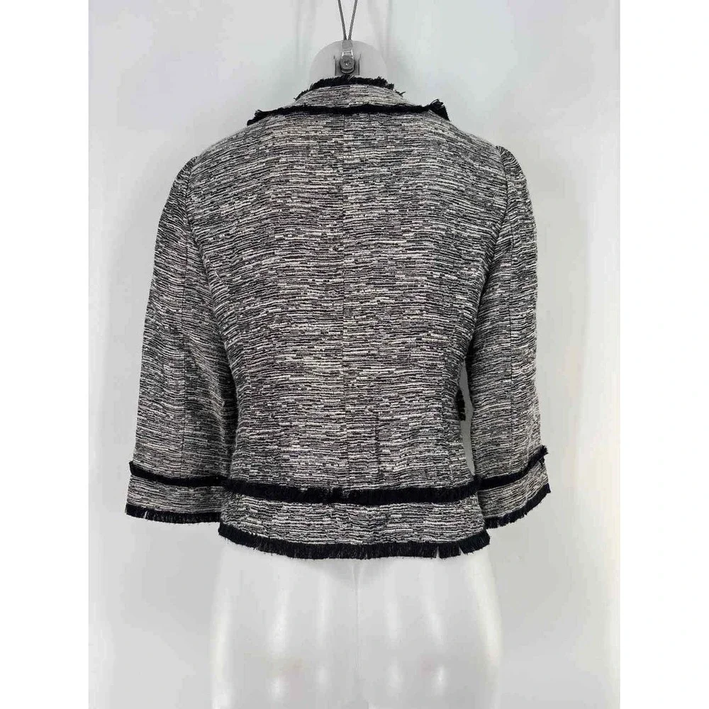 Size 6 Kate Spade Black/White Blazer